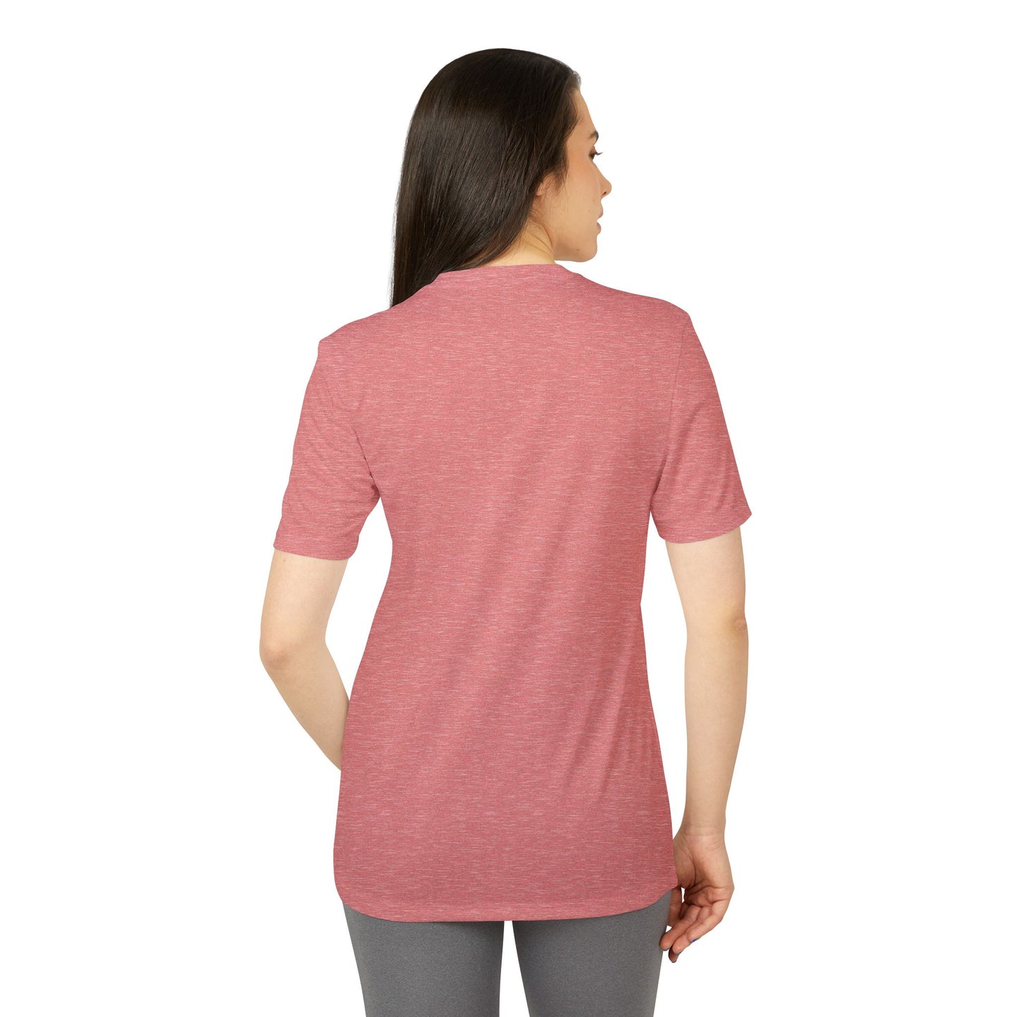 Just Breathe Adidas Unisex Sport T-shirt - Fitness Tee, Activewear, Workout Shirt, Gift for Fitness Enthusiasts, Casual Tee