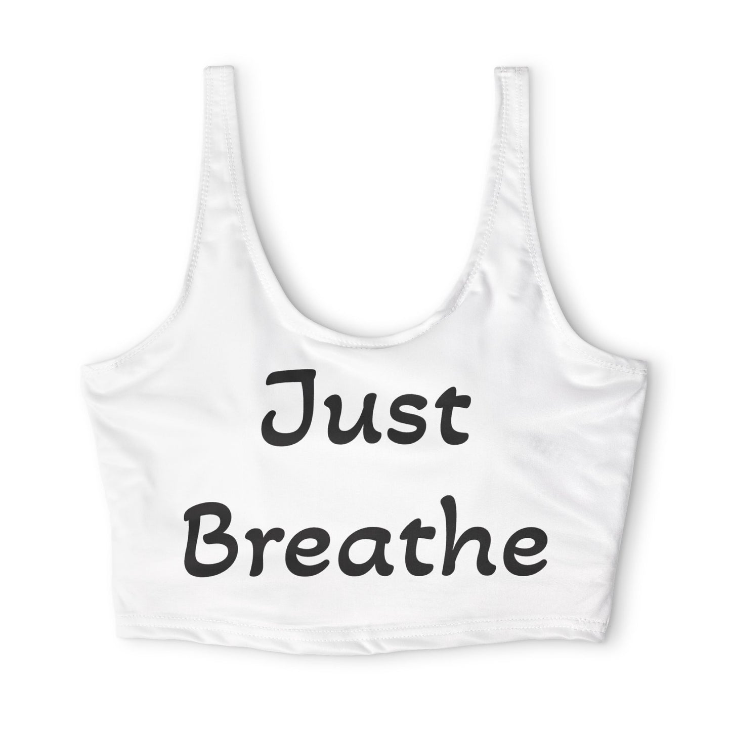 "Just Breathe" Wellness Sports Bra - Comfort Yoga & Activewear Top