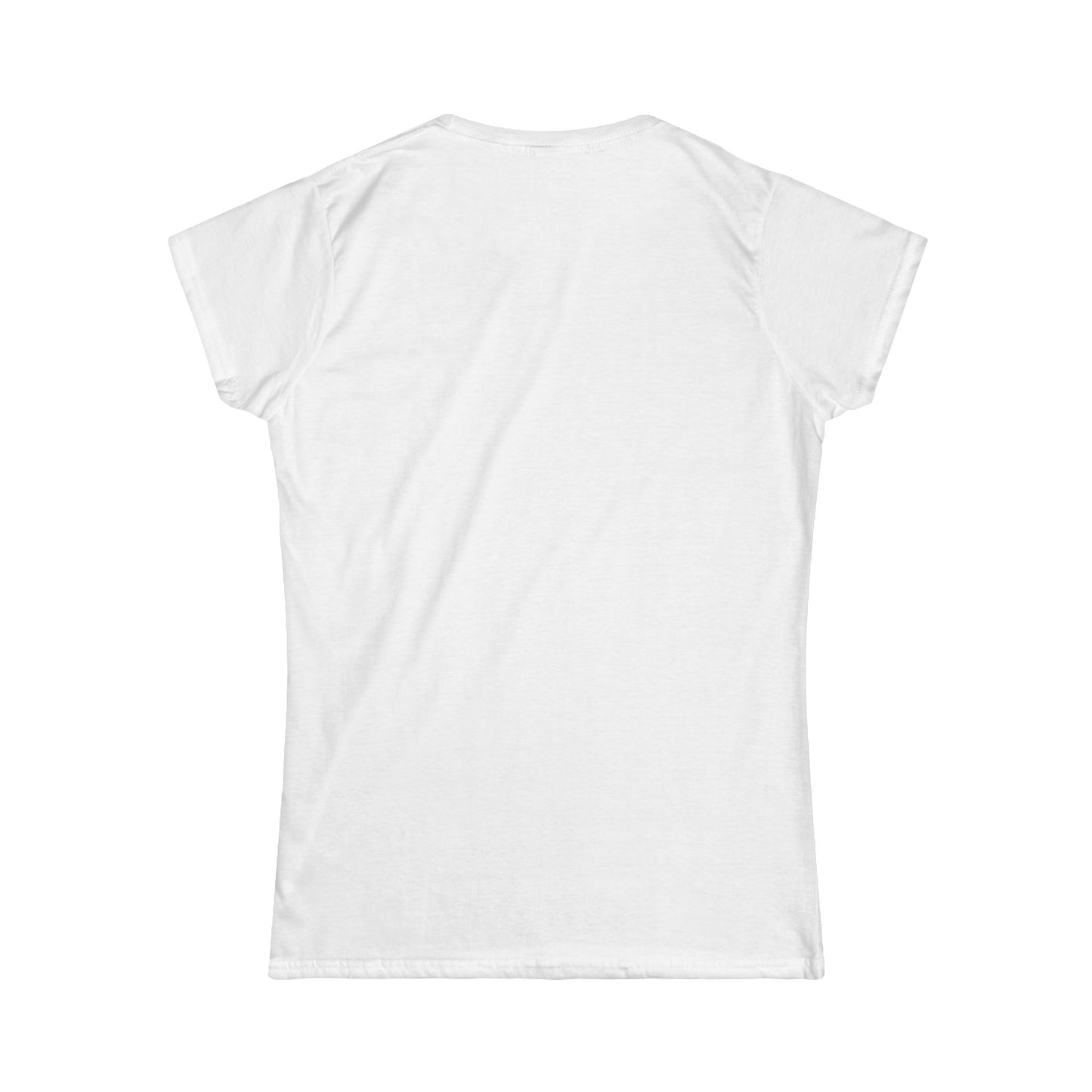 Pink Women's Softstyle Tee-Don't Worry, Beach Happy