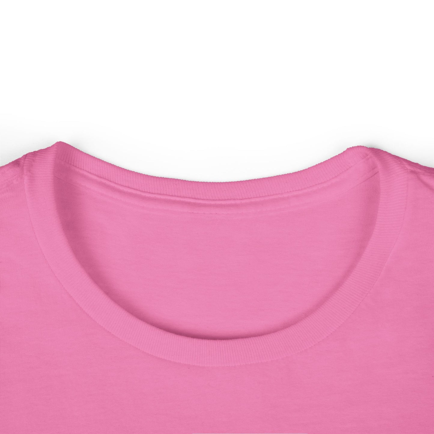 Pink Women's Softstyle Tee-Don't Worry, Beach Happy