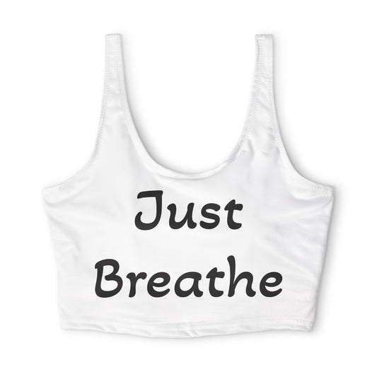 "Just Breathe" Wellness Sports Bra - Comfort Yoga & Activewear Top