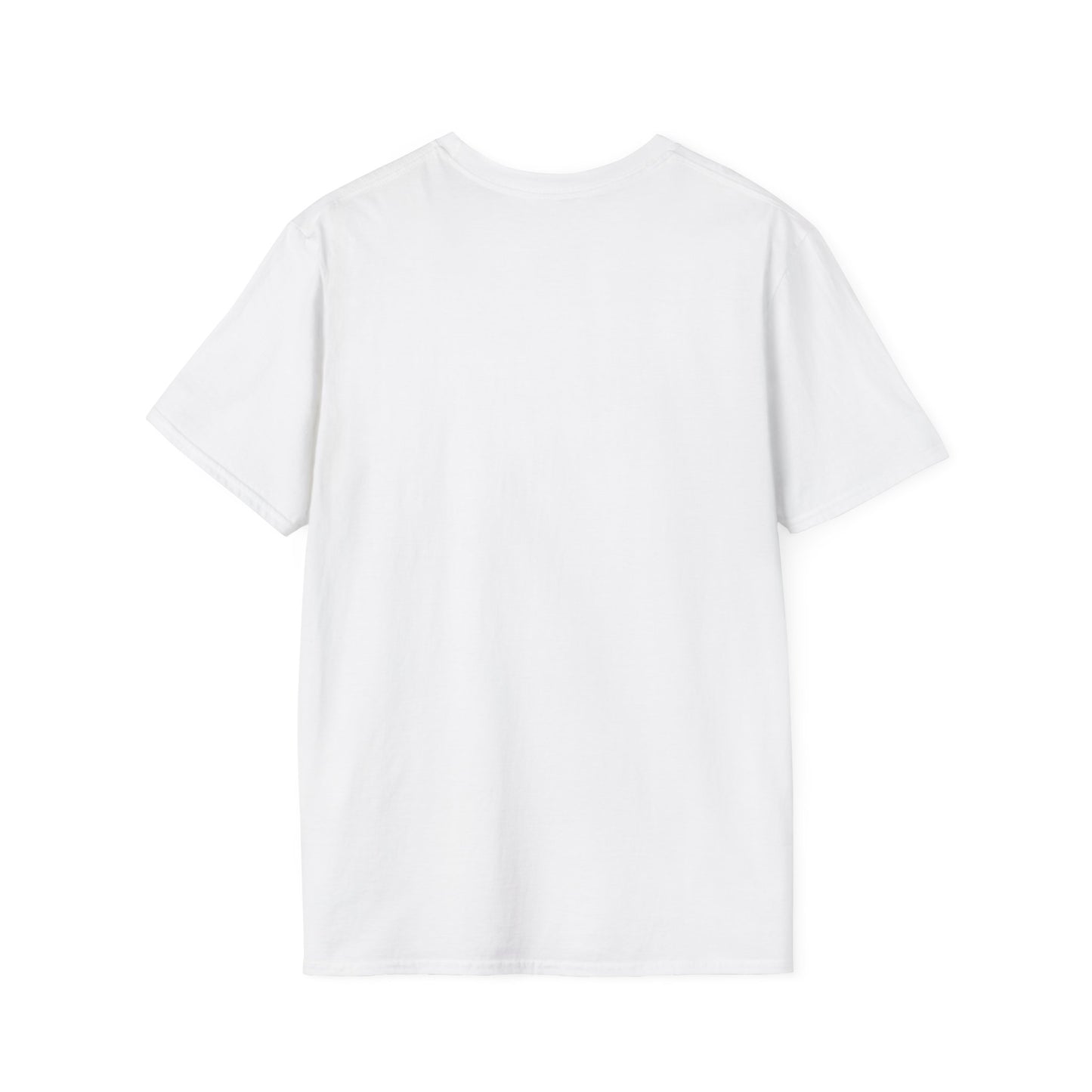 Blue Design Unisex Softstyle T-Shirt-Don't Worry, Beach Happy