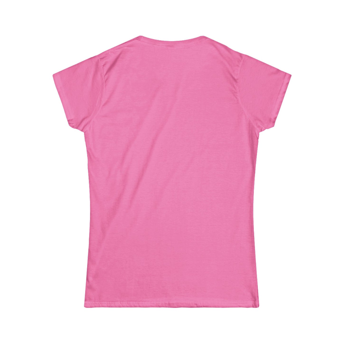 Pink Women's Softstyle Tee-Don't Worry, Beach Happy