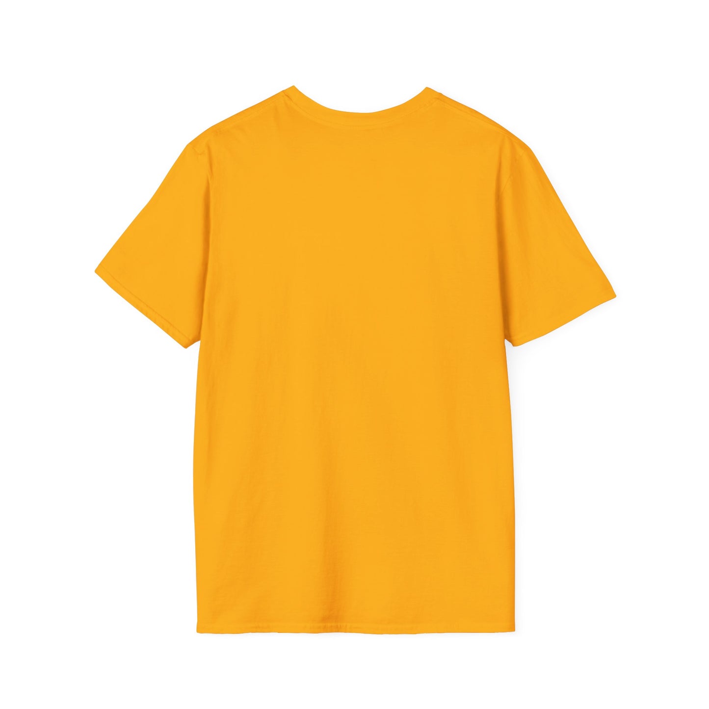 Blue Design Unisex Softstyle T-Shirt-Don't Worry, Beach Happy