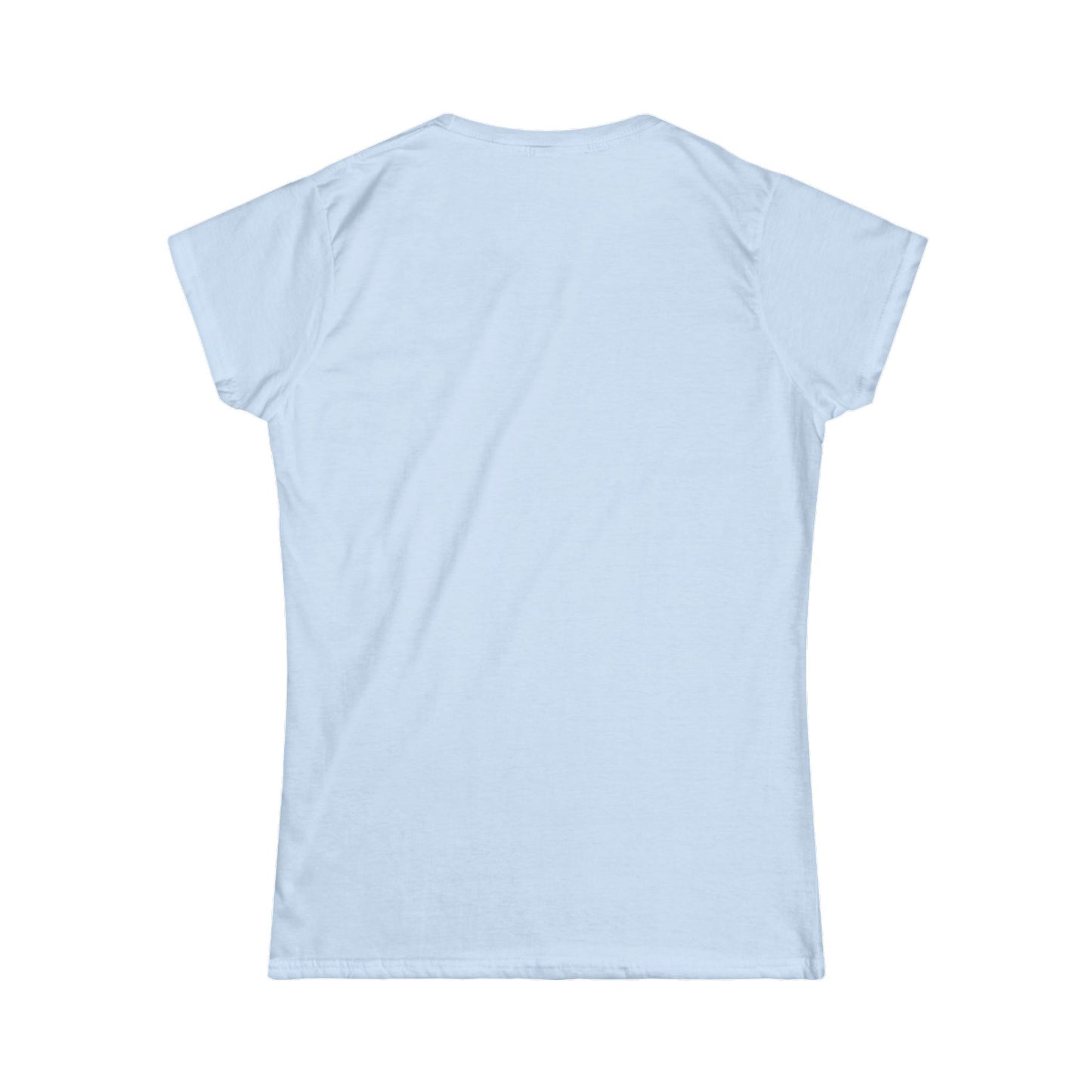 Pink Women's Softstyle Tee-Don't Worry, Beach Happy