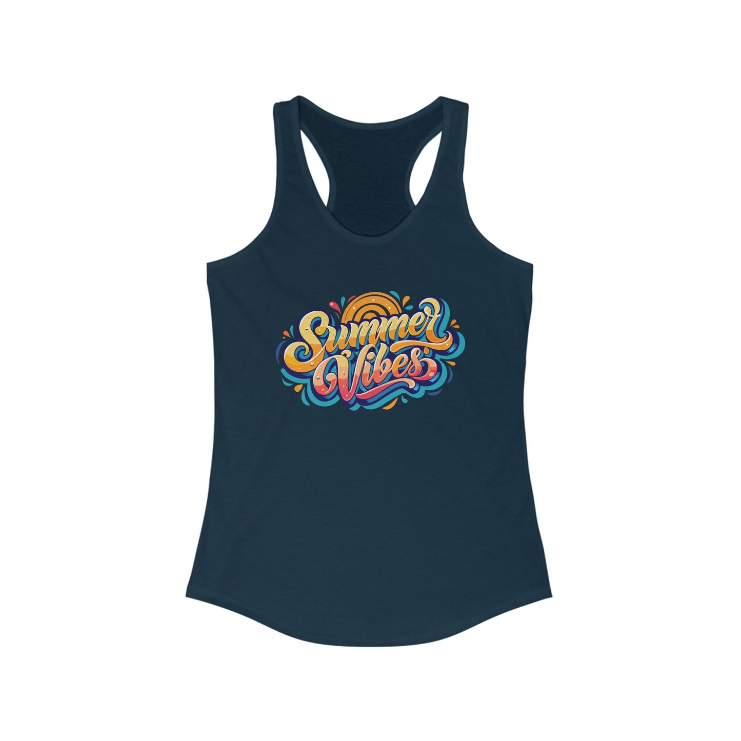 Summer Vibes Women's Racerback Tank Top
