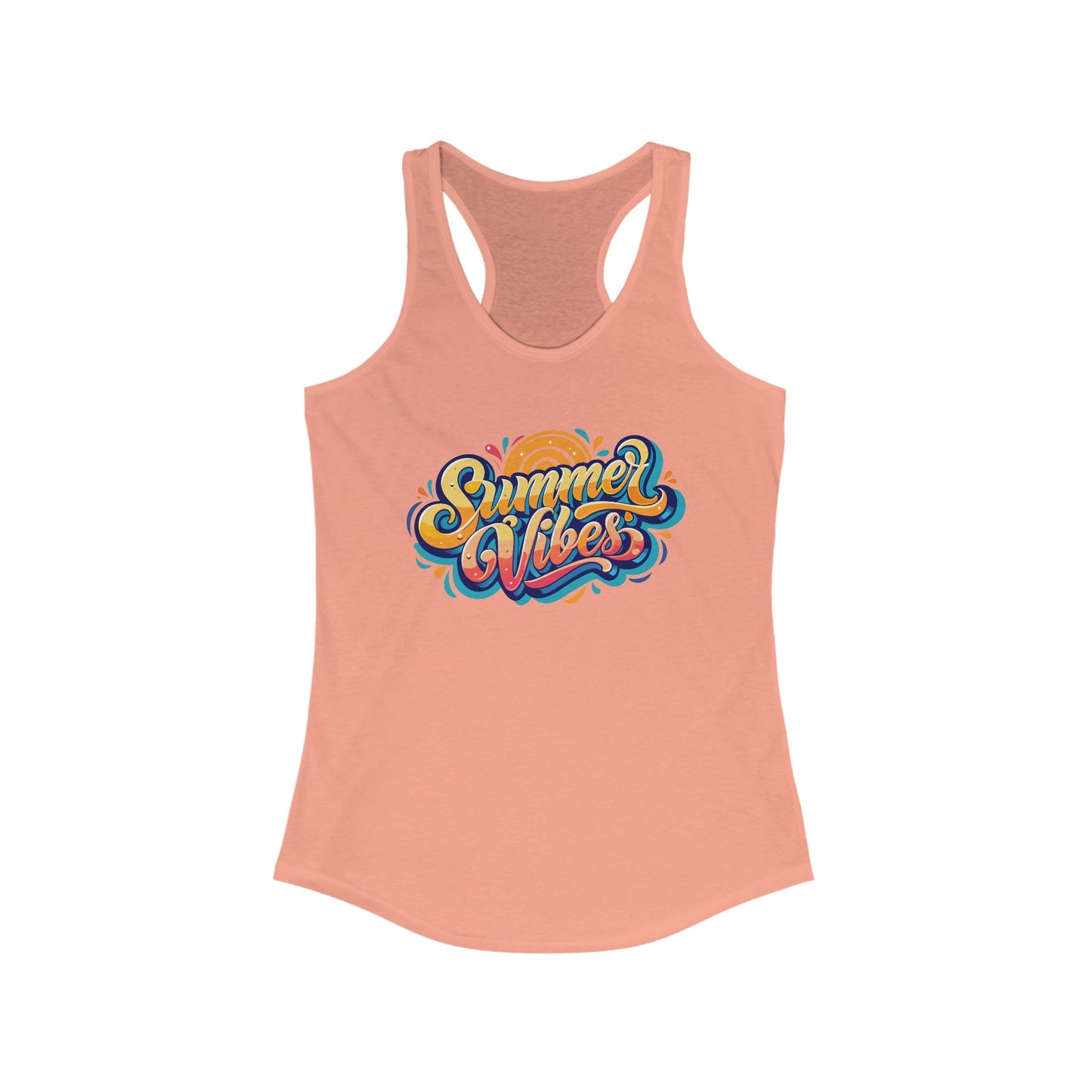 Summer Vibes Women's Racerback Tank Top